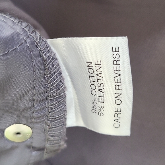 St. John Sport Pants Gray Casual Boyfriend Fit Slacks Women's 6 - Picture 6 of 7